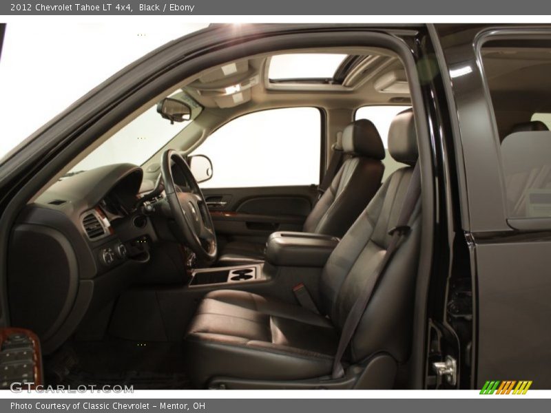 Black / Ebony 2012 Chevrolet Tahoe LT 4x4