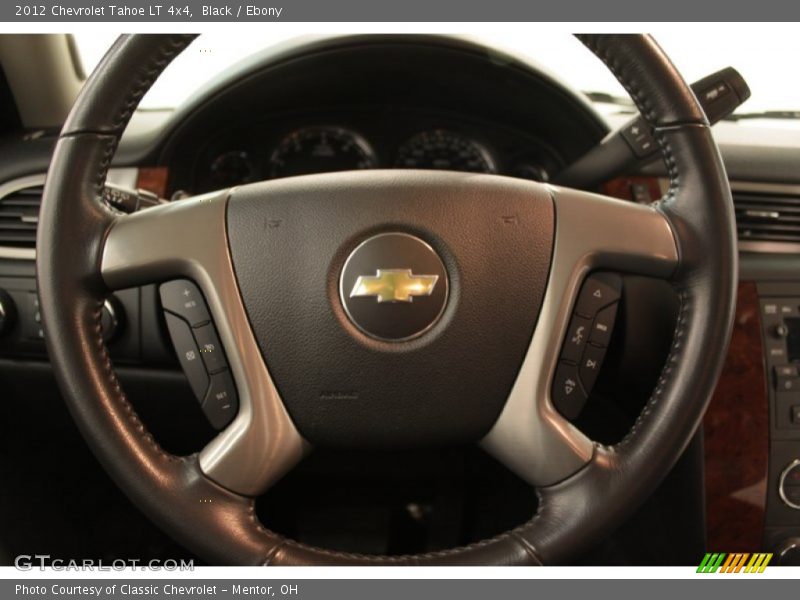 Black / Ebony 2012 Chevrolet Tahoe LT 4x4
