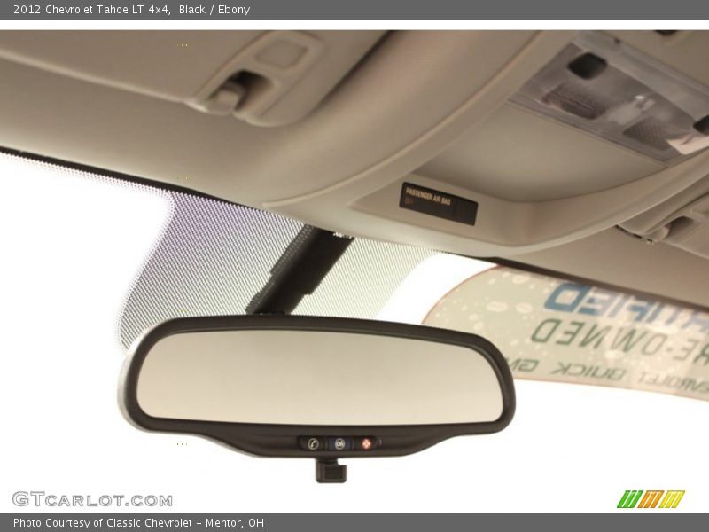 Black / Ebony 2012 Chevrolet Tahoe LT 4x4