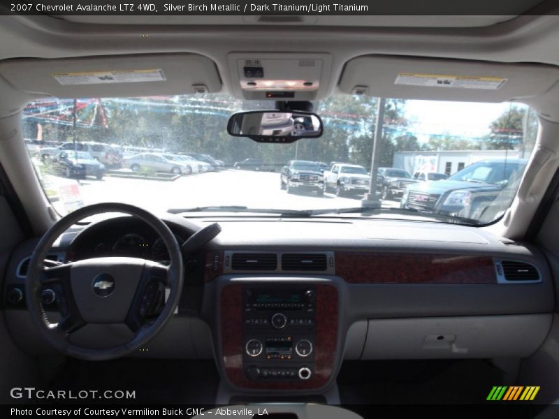 Silver Birch Metallic / Dark Titanium/Light Titanium 2007 Chevrolet Avalanche LTZ 4WD