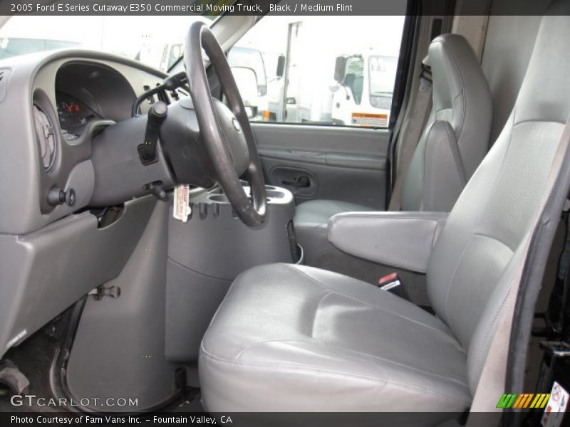  2005 E Series Cutaway E350 Commercial Moving Truck Medium Flint Interior