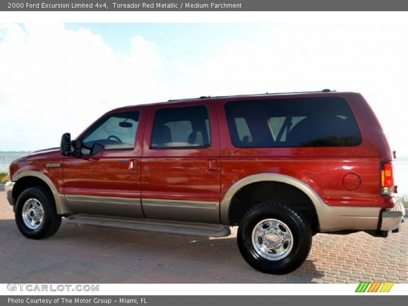 Toreador Red Metallic / Medium Parchment 2000 Ford Excursion Limited 4x4