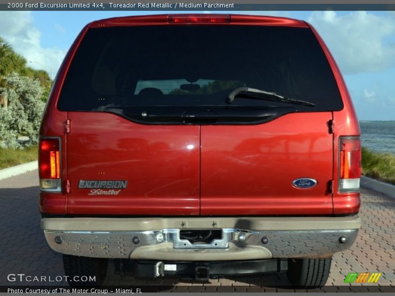 Toreador Red Metallic / Medium Parchment 2000 Ford Excursion Limited 4x4