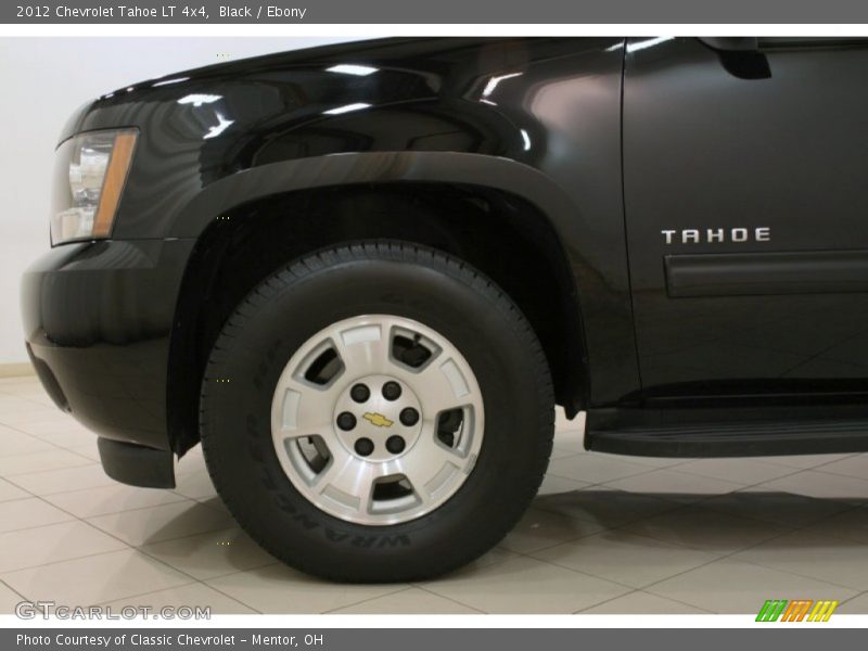 Black / Ebony 2012 Chevrolet Tahoe LT 4x4