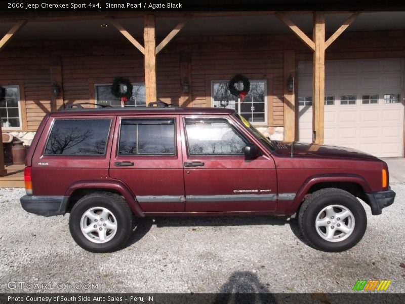  2000 Cherokee Sport 4x4 Sienna Pearl
