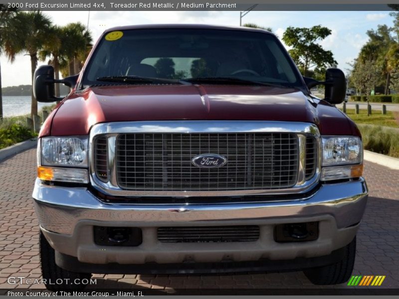 Toreador Red Metallic / Medium Parchment 2000 Ford Excursion Limited 4x4