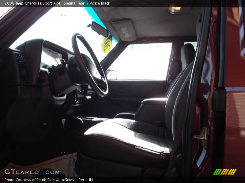 Sienna Pearl / Agate Black 2000 Jeep Cherokee Sport 4x4