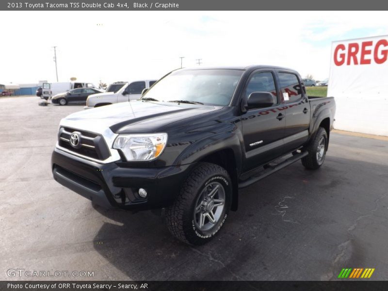 Black / Graphite 2013 Toyota Tacoma TSS Double Cab 4x4