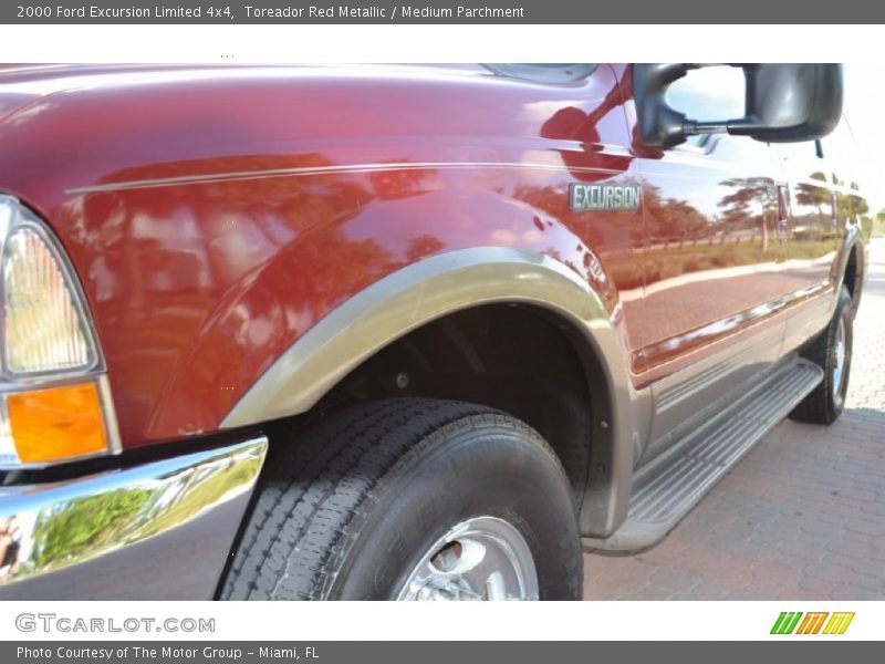 Toreador Red Metallic / Medium Parchment 2000 Ford Excursion Limited 4x4