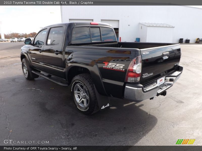 Black / Graphite 2013 Toyota Tacoma TSS Double Cab 4x4