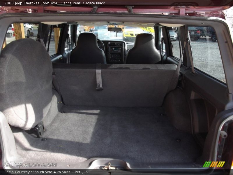 Sienna Pearl / Agate Black 2000 Jeep Cherokee Sport 4x4