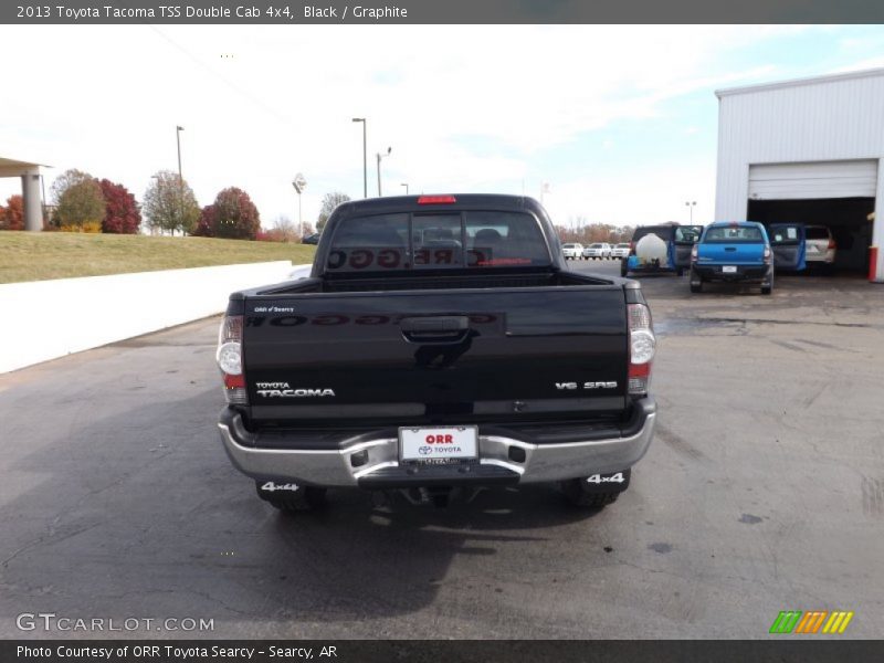 Black / Graphite 2013 Toyota Tacoma TSS Double Cab 4x4