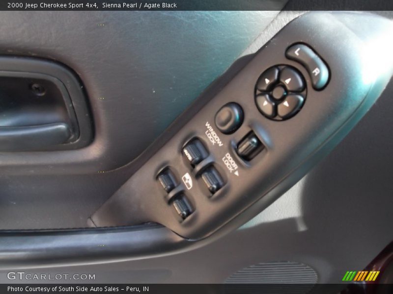 Sienna Pearl / Agate Black 2000 Jeep Cherokee Sport 4x4