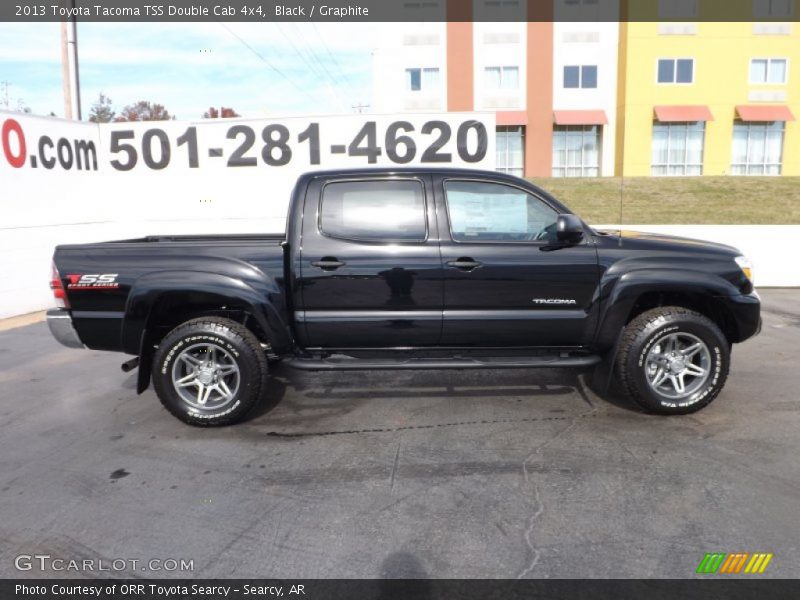 Black / Graphite 2013 Toyota Tacoma TSS Double Cab 4x4