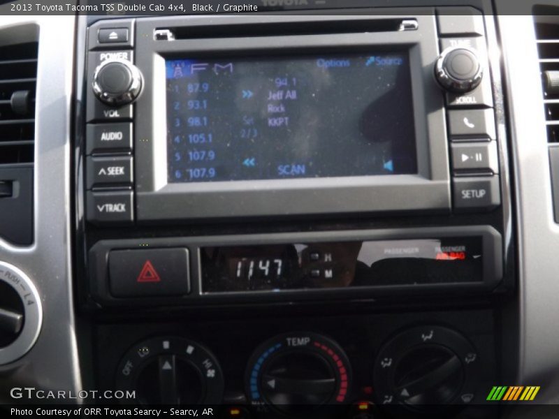 Black / Graphite 2013 Toyota Tacoma TSS Double Cab 4x4