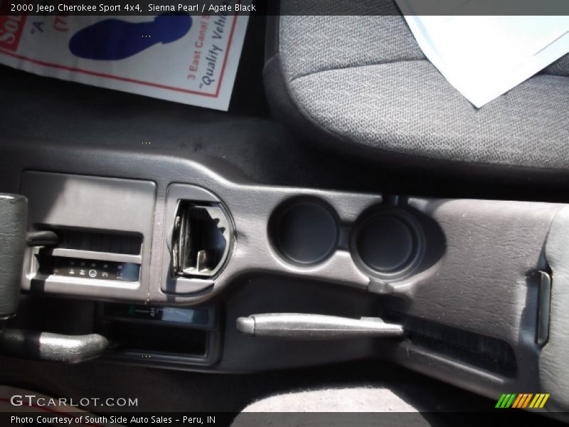 Sienna Pearl / Agate Black 2000 Jeep Cherokee Sport 4x4