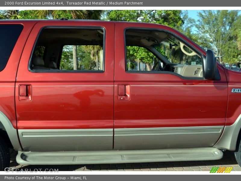 Toreador Red Metallic / Medium Parchment 2000 Ford Excursion Limited 4x4