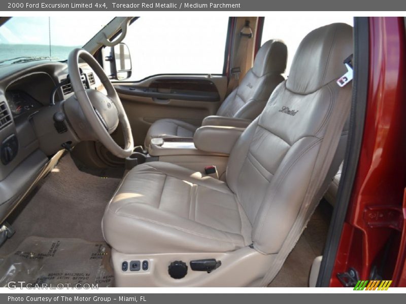  2000 Excursion Limited 4x4 Medium Parchment Interior