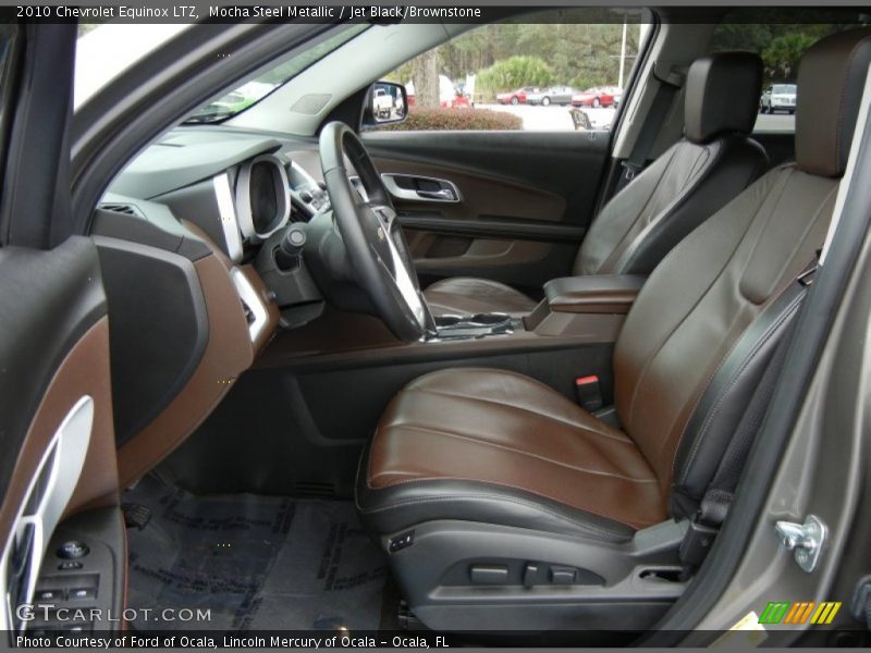 Front Seat of 2010 Equinox LTZ