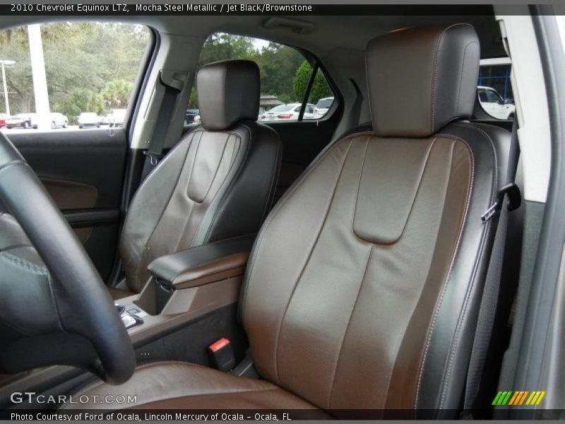 Front Seat of 2010 Equinox LTZ