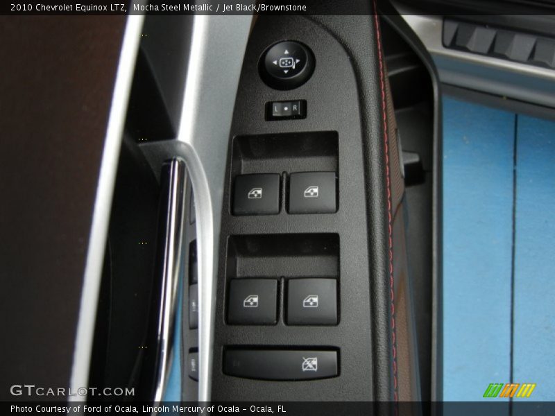 Mocha Steel Metallic / Jet Black/Brownstone 2010 Chevrolet Equinox LTZ