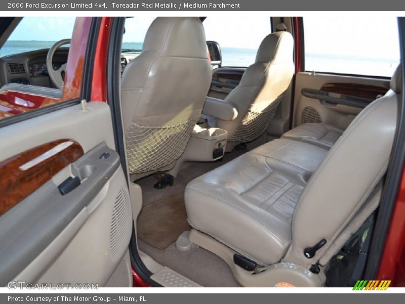Rear Seat of 2000 Excursion Limited 4x4