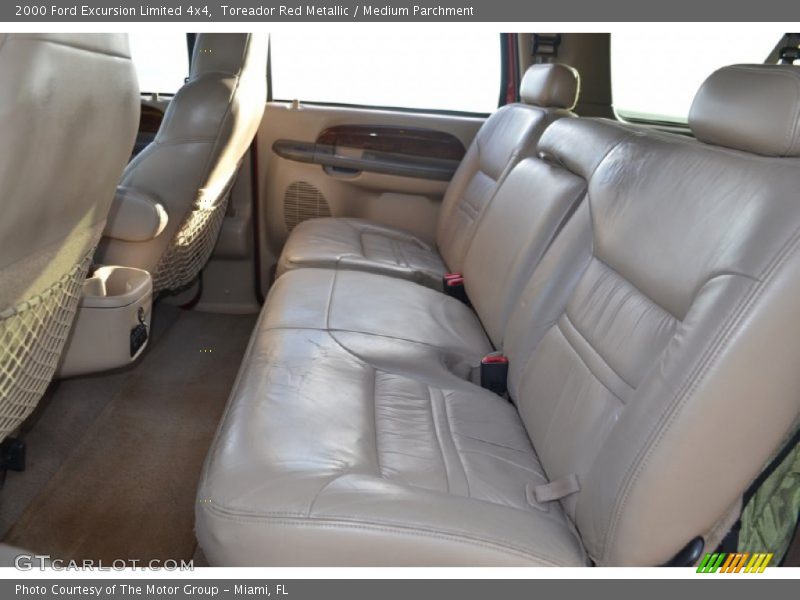 Rear Seat of 2000 Excursion Limited 4x4