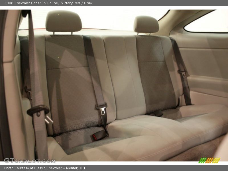 Victory Red / Gray 2008 Chevrolet Cobalt LS Coupe