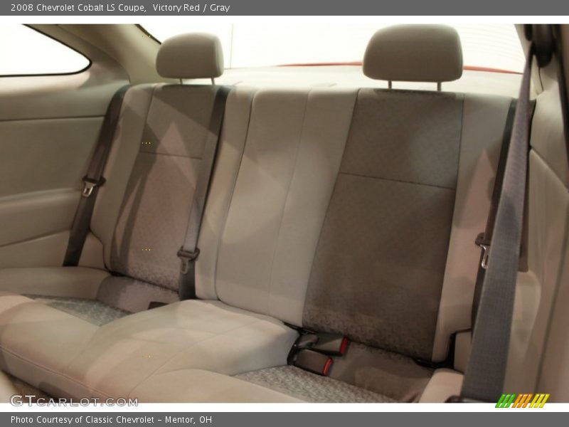Victory Red / Gray 2008 Chevrolet Cobalt LS Coupe