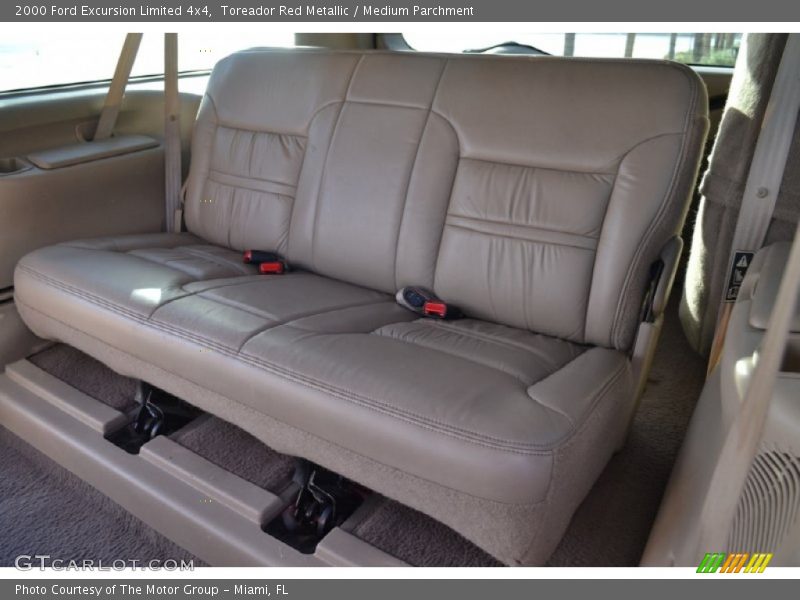 Rear Seat of 2000 Excursion Limited 4x4