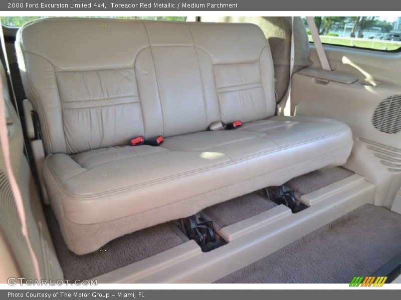 Rear Seat of 2000 Excursion Limited 4x4