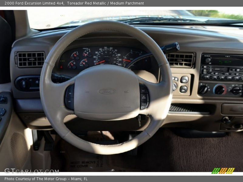 Toreador Red Metallic / Medium Parchment 2000 Ford Excursion Limited 4x4