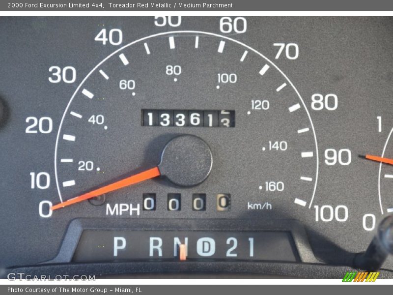 Toreador Red Metallic / Medium Parchment 2000 Ford Excursion Limited 4x4