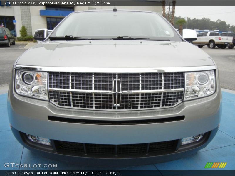 Vapor Silver Metallic / Medium Light Stone 2008 Lincoln MKX