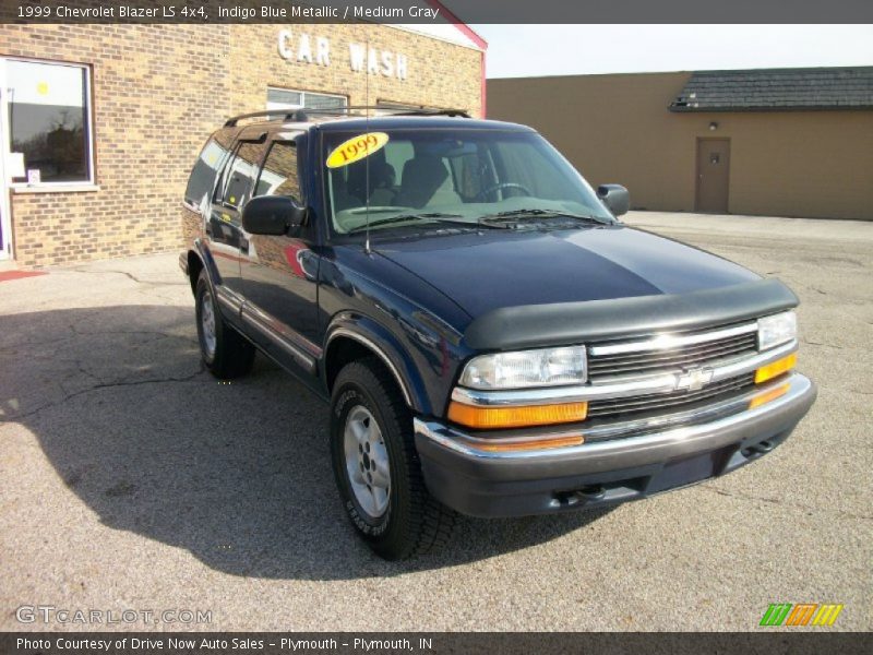 Indigo Blue Metallic / Medium Gray 1999 Chevrolet Blazer LS 4x4