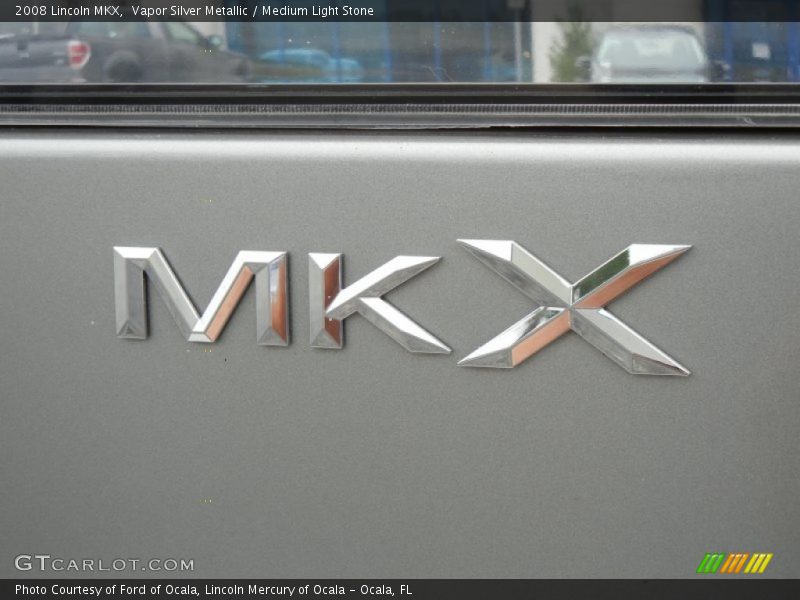 Vapor Silver Metallic / Medium Light Stone 2008 Lincoln MKX