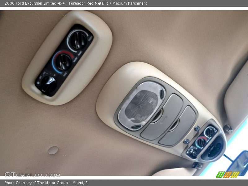 Controls of 2000 Excursion Limited 4x4