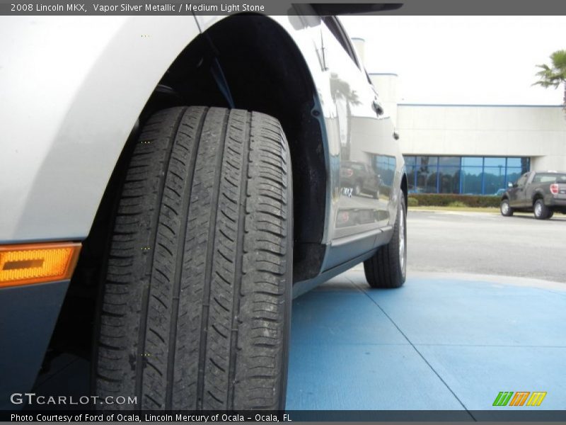 Vapor Silver Metallic / Medium Light Stone 2008 Lincoln MKX