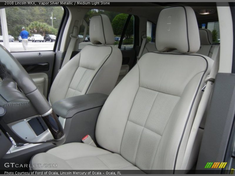 Vapor Silver Metallic / Medium Light Stone 2008 Lincoln MKX