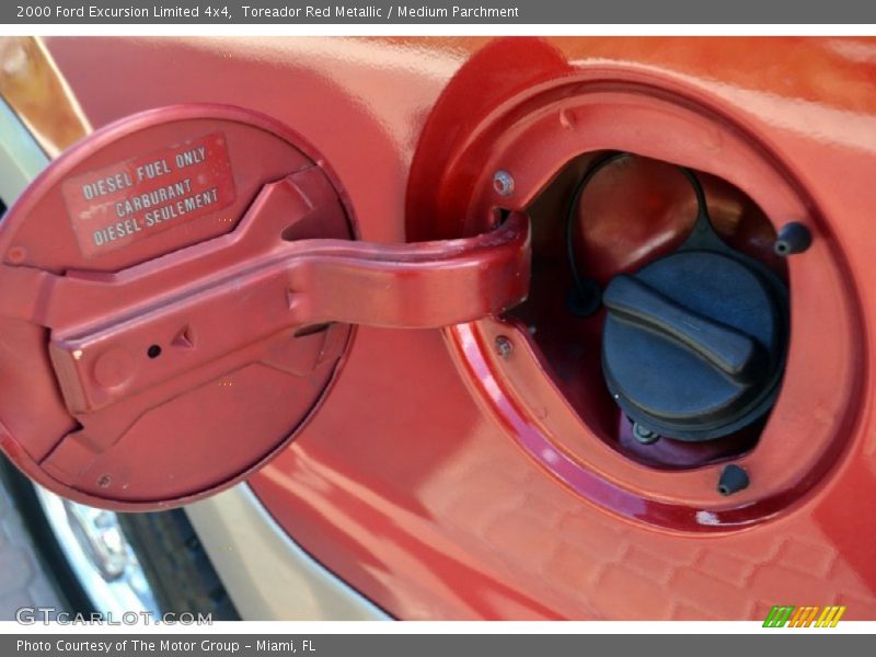 Toreador Red Metallic / Medium Parchment 2000 Ford Excursion Limited 4x4