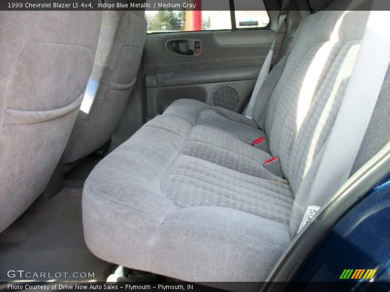Indigo Blue Metallic / Medium Gray 1999 Chevrolet Blazer LS 4x4