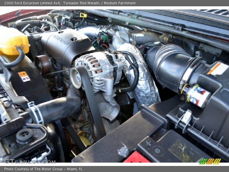  2000 Excursion Limited 4x4 Engine - 7.3 Liter OHV 16-Valve Turbo-Diesel V8