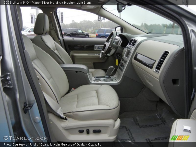 Vapor Silver Metallic / Medium Light Stone 2008 Lincoln MKX