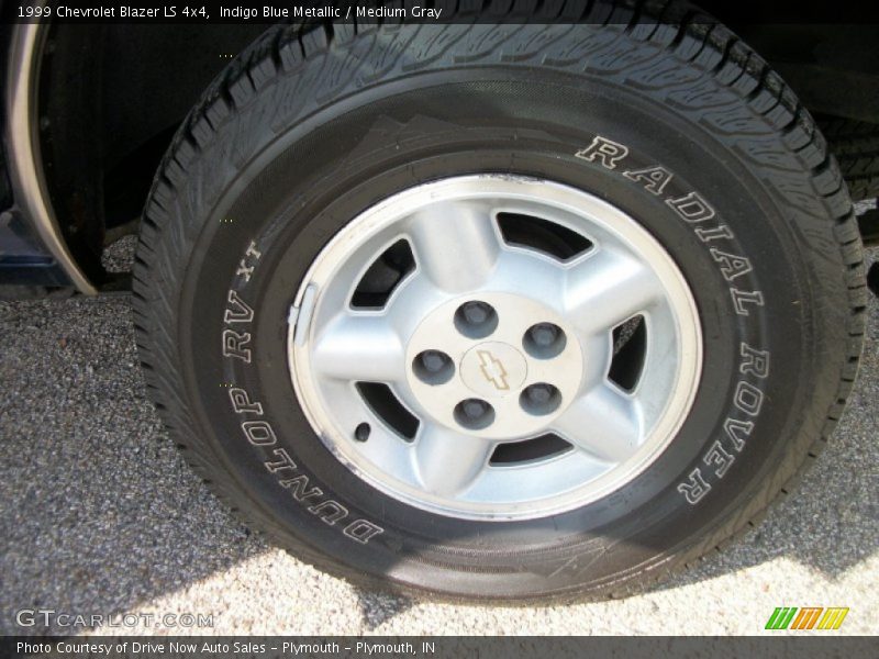 Indigo Blue Metallic / Medium Gray 1999 Chevrolet Blazer LS 4x4