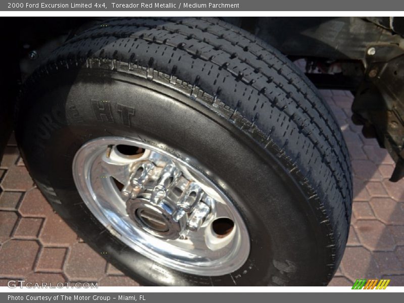 Toreador Red Metallic / Medium Parchment 2000 Ford Excursion Limited 4x4