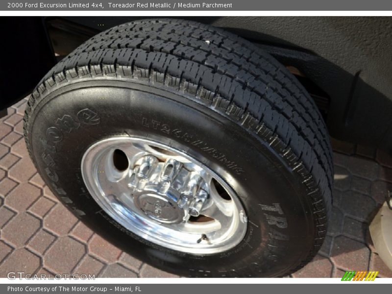 Toreador Red Metallic / Medium Parchment 2000 Ford Excursion Limited 4x4