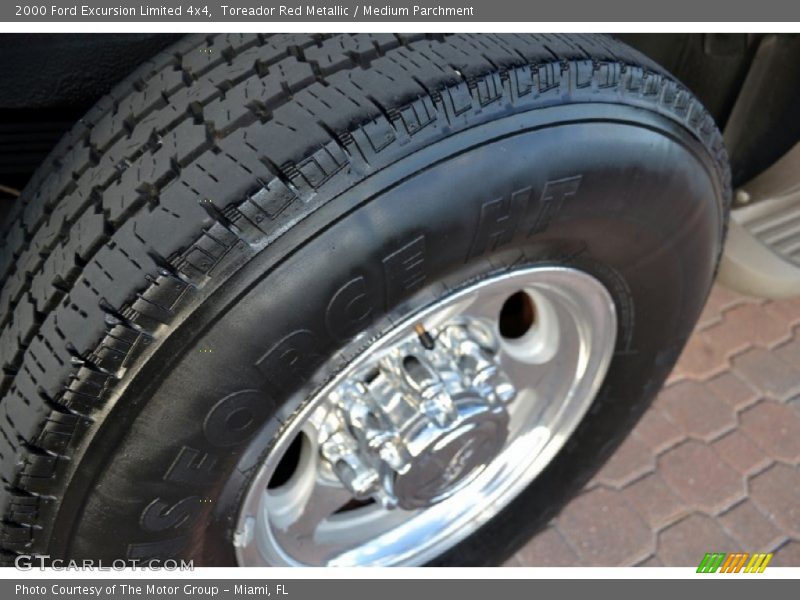 Toreador Red Metallic / Medium Parchment 2000 Ford Excursion Limited 4x4
