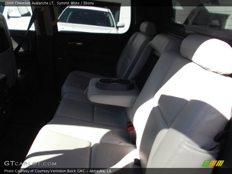 Summit White / Ebony 2008 Chevrolet Avalanche LT