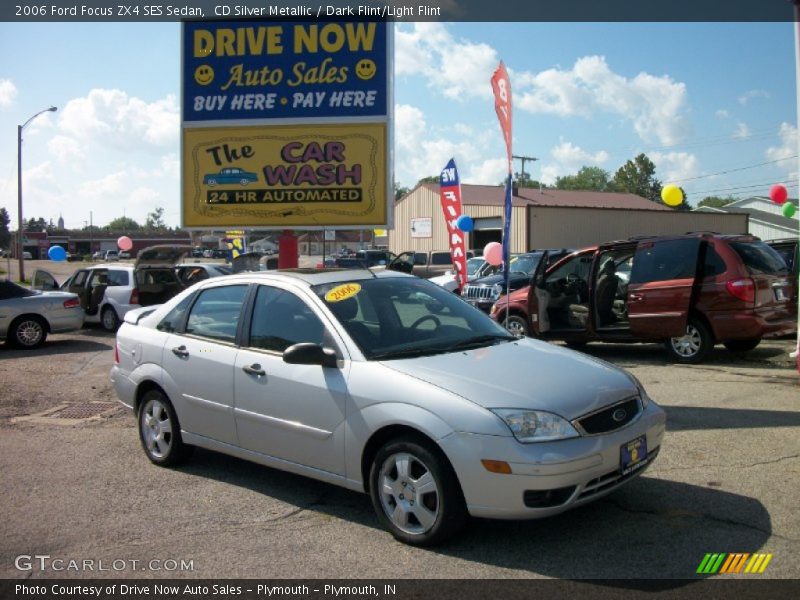 CD Silver Metallic / Dark Flint/Light Flint 2006 Ford Focus ZX4 SES Sedan