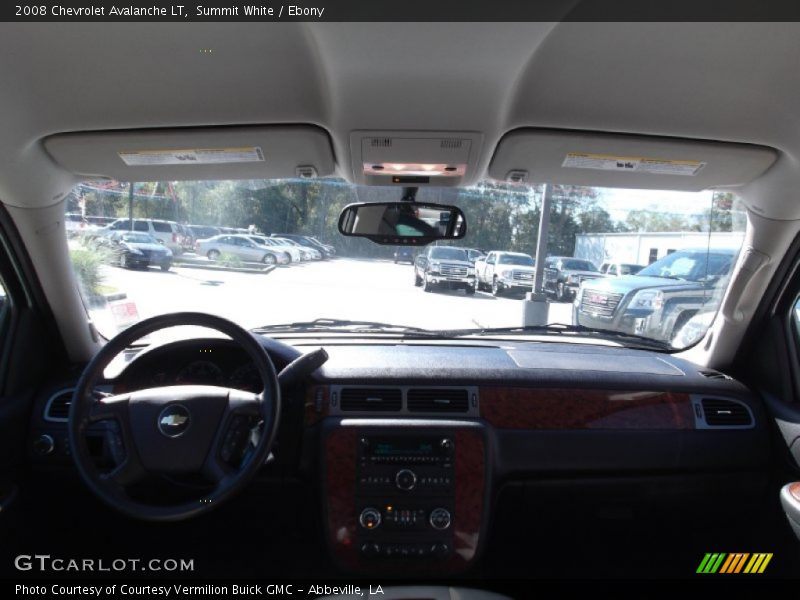 Summit White / Ebony 2008 Chevrolet Avalanche LT